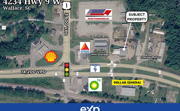 Pictures of Office, Industrial, Land property located at 4234 Hwy 9 W, Wallace, SC 29596 for sales - image #1