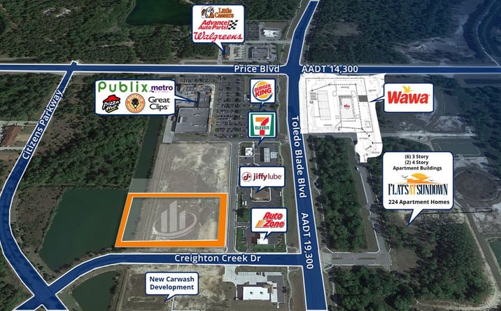 Pictures of Land property located at 1120 Price Creek Way, North Port, FL 34288 for sales - image #1