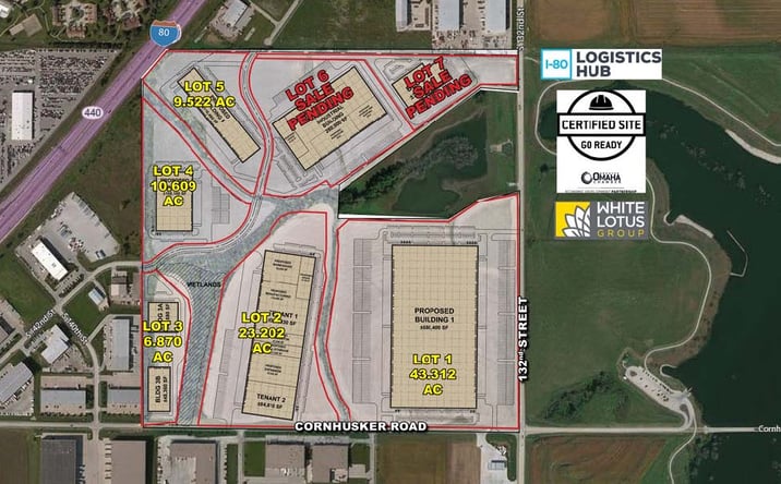 Pictures of Industrial property located at 132nd & Cornhusker Road, Omaha, NE 68138 for sales - image #1