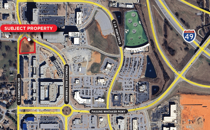 Pictures of Land property located at S Pinnacle Hills Pkwy, Rogers, AR 72758 for sales - image #1