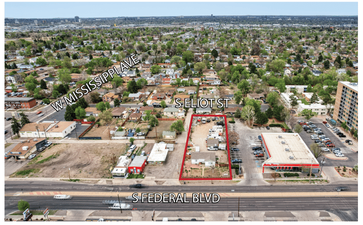 Pictures of Land property located at 1190 S Federal Blvd, Denver, CO 80219 for sales - image #1
