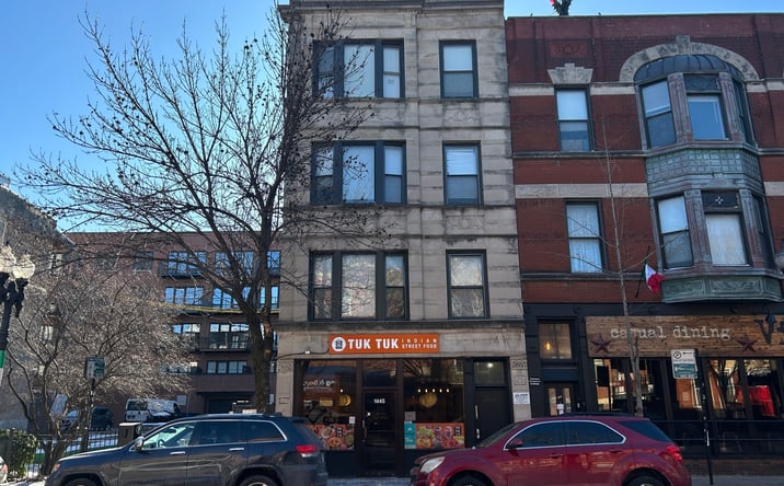 Pictures of Mixed Use, Multifamily, Retail property located at 1443 W Taylor St, Chicago, IL 60607 for sales - image #1
