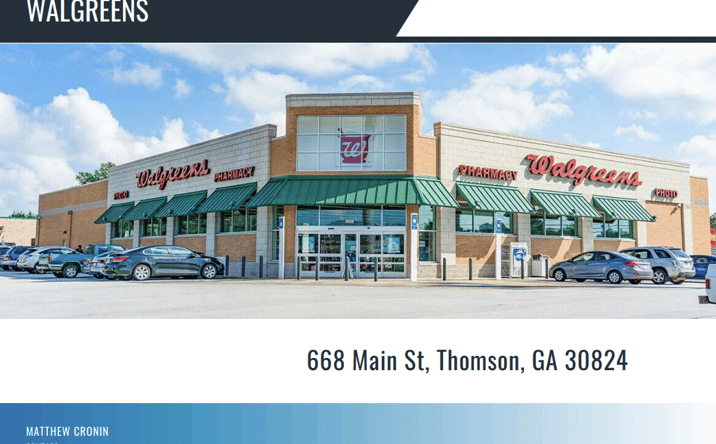 Pictures of Retail property located at 668 Main St, Thomson, GA 30824 for sales - image #1