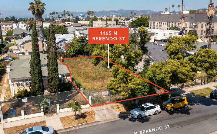 Pictures of Land property located at 1164 N Berendo St, Los Angeles, CA 90029 for sales - image #1