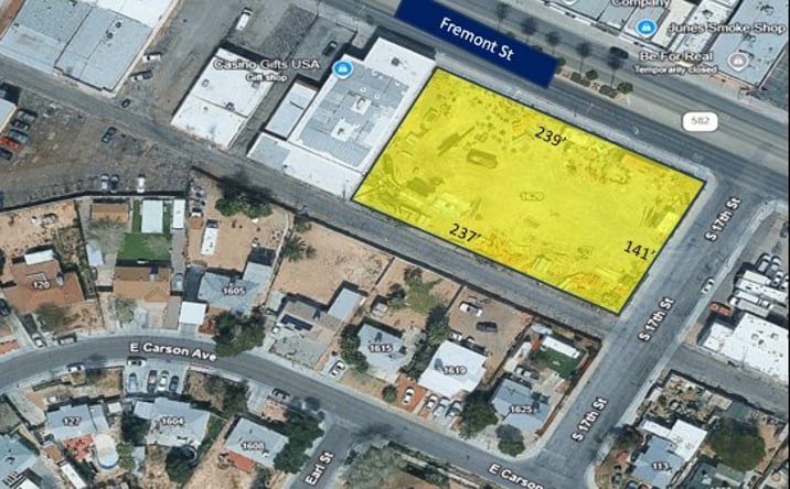 Pictures of Mixed Use, Land property located at 1620 FREMONT ST, LAS VEGAS, NV 89101 for sales - image #1