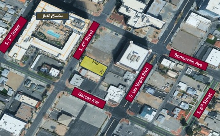 Pictures of Land property located at 621 S FOURTH ST, LAS VEGAS, NV 89101 for sales - image #1