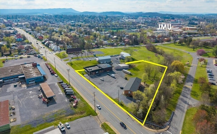 Pictures of Retail property located at 625 W Market St, Harrisonburg, VA 22801 for sales - image #1