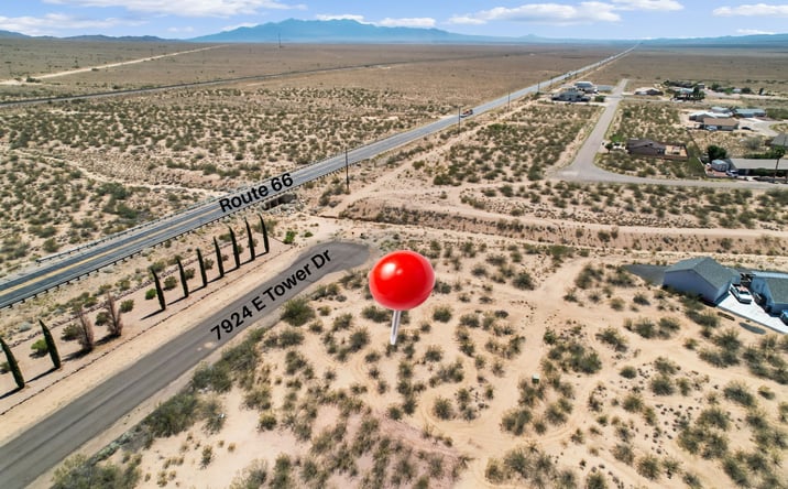 Pictures of Land property located at 7924 East Tower Road, Kingman, AZ 86401 for sales - image #1