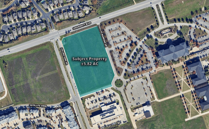 Pictures of Land property located at 1501 University Boulevard, Round Rock, TX 78665 for sales - image #1