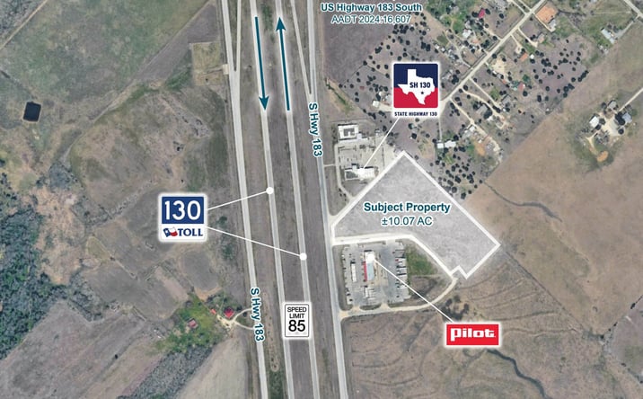 Pictures of Land property located at N Hwy 183, Buda, TX 78610 for sales - image #1