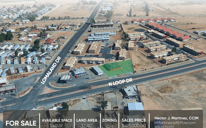 Pictures of Retail property located at 8227 N Loop Dr, El Paso, TX 79907 for sales - image #1