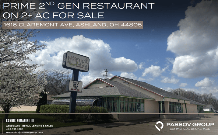 Pictures of Retail property located at 1616 Claremont Ave, Ashland, OH 44805 for sales - image #1