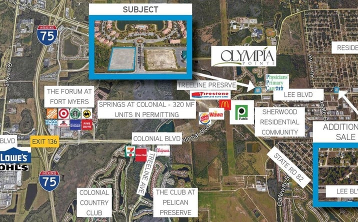 Pictures of Land property located at LEE BLVD, LEHIGH ACRES, FL 33971 for sales - image #1