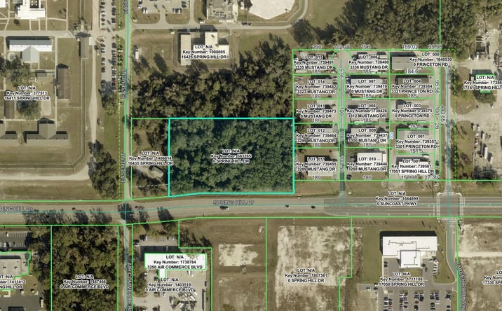 Pictures of Land property located at 0 Spring Hill Dr, Brooksville, FL 34604 for sales - image #1