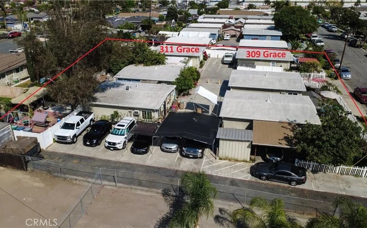 Pictures of Multifamily property located at 309 Grace Avenue, La Habra, CA 90631 for sales - image #1