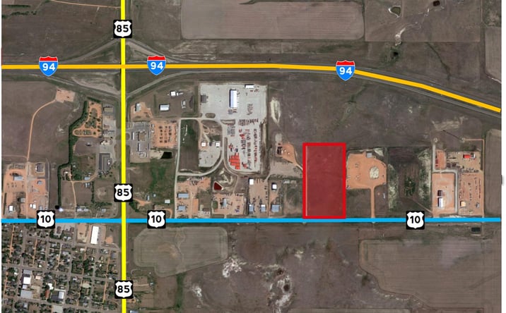 Pictures of Land property located at Highway 85 and Highway 10 East, Belfield, ND 58622 for sales - image #1