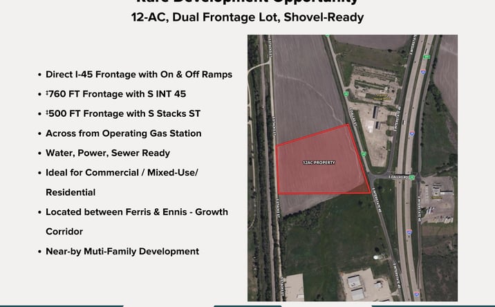 Pictures of Land property located at Highway 45,, Palmer, TX 75152 for sales - image #1