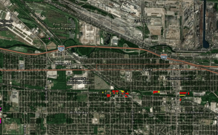 Pictures of Industrial property located at I90 Gary, Gary, IN 46403 for sales - image #1
