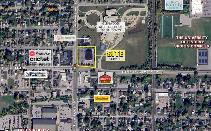 Pictures of Retail property located at 1501 N Main St, Findlay, OH 45840 for sales - image #1