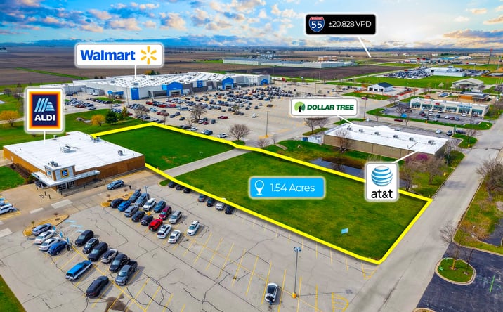 Pictures of Land property located at adj. to 701 Rittenhouse Dr, Pontiac, IL 61764 for sales - image #1