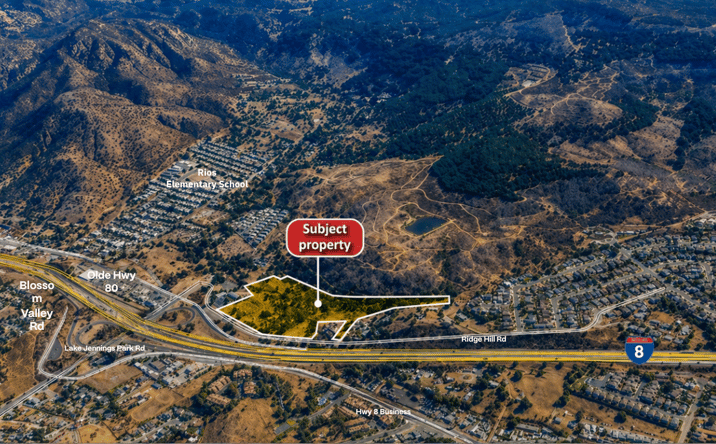 Pictures of Land property located at 14009 -14011 Ridge Hill, El Cajon, CA 92021 for sales - image #1