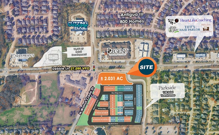 Pictures of Land property located at 600 E Debbie Ln, Mansfield, TX 76063 for sales - image #1