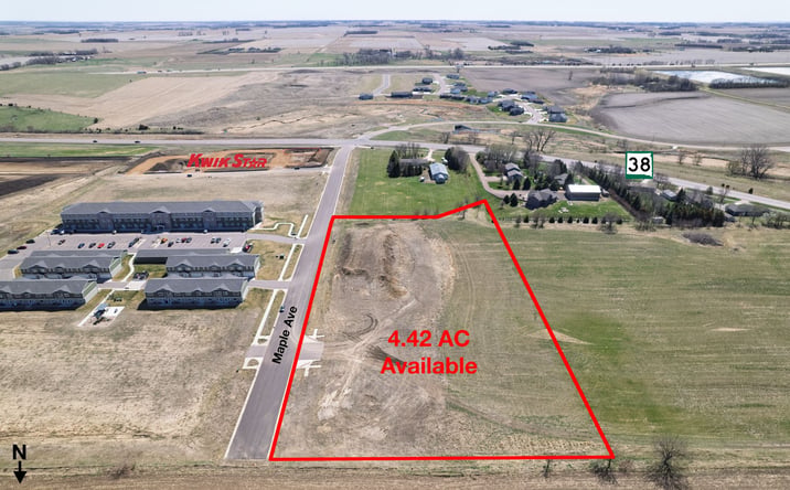 Pictures of Land property located at SD Hwy 38 & Maple NW Avenue, Hartford, SD 57033 for sales - image #1