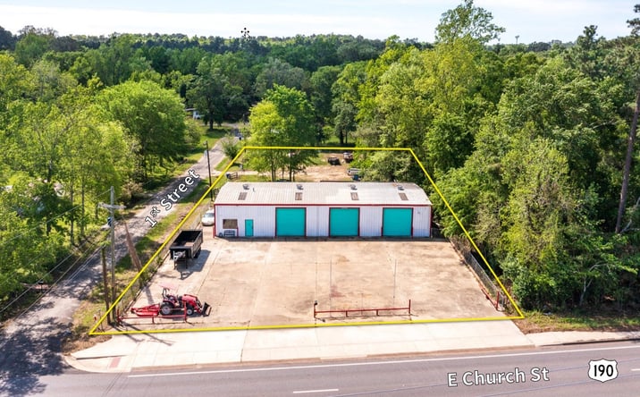 Pictures of Industrial, Office, Retail property located at 910 E Church Street, Livingston, TX 77351 for sales - image #1