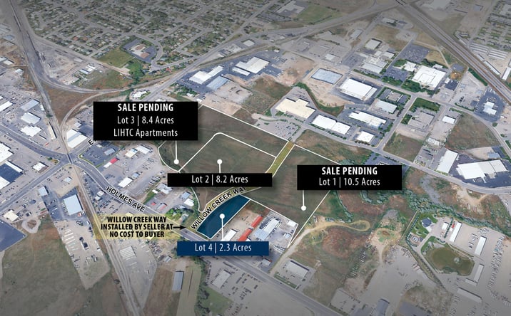 Pictures of Retail, Multifamily, Land property located at TBD N Holmes Ave, Idaho Falls, ID 83401 for sales - image #1