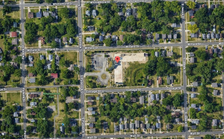 Pictures of Land property located at 245 S Paddock St, Pontiac, MI 48342 for sales - image #1
