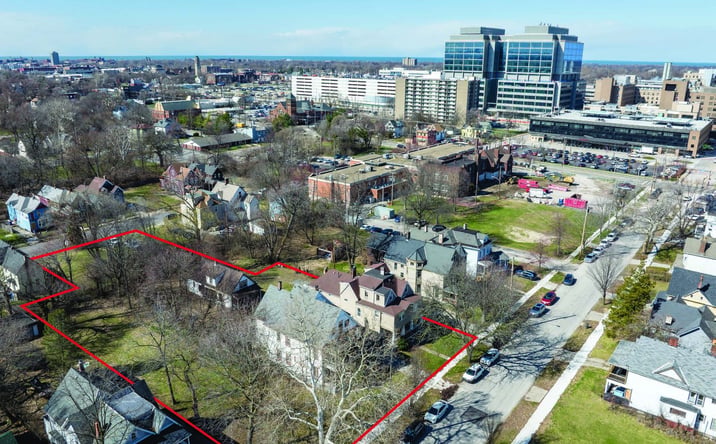 Pictures of Land property located at East 90th & 93rd Street, Cleveland, OH 44106 for sales - image #1