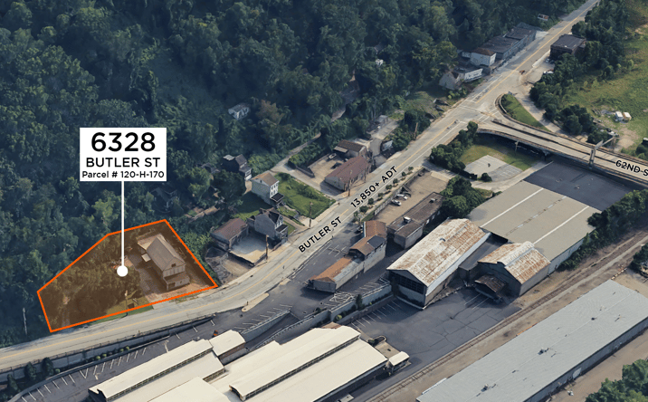 Pictures of Retail, Industrial property located at 6328 Butler Street, Pittsburgh, PA 15201 for sales - image #1