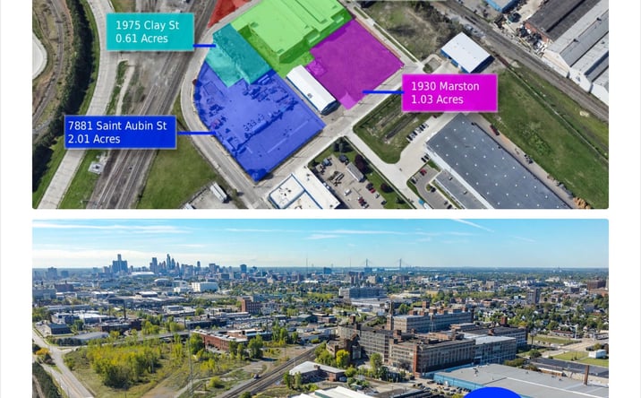 Pictures of Land property located at 1930 Marston St, Detroit, MI 48211 for sales - image #1