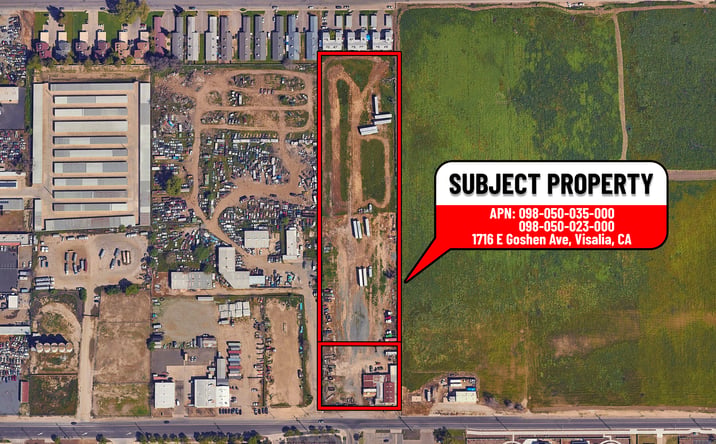 Pictures of Land property located at 1716 E Goshen Ave, Visalia, CA 93292 for sales - image #1