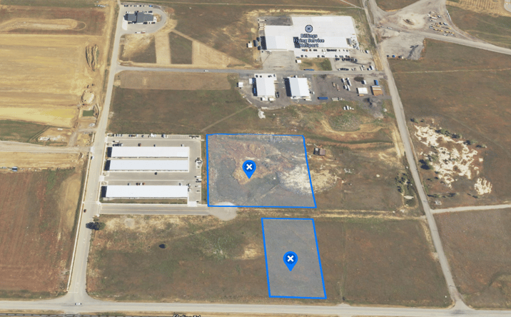 Pictures of Land property located at 2150 & 2165 Supercub Way, Billings, MT 59106 for sales - image #1