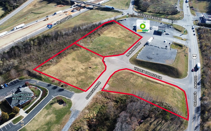 Pictures of Land property located at Lee Hwy & Valley College Circle, Weyers Cave, VA 24486 for sales - image #1