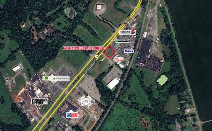 Pictures of Land property located at 2505-12445 James Madison Hwy, Orange, VA 22960 for sales - image #1