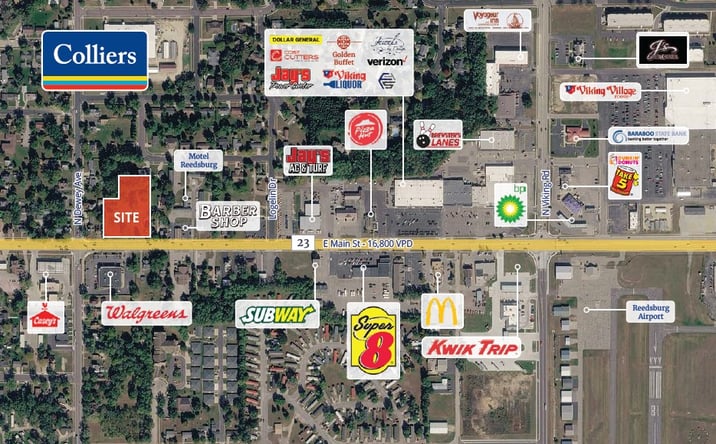 Pictures of Land property located at 1107 E Main St, Reedsburg, WI 53959 for sales - image #1