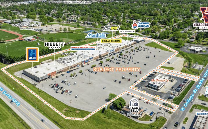Pictures of Retail property located at 975 W College St, Marshall, MO 65340 for sales - image #1