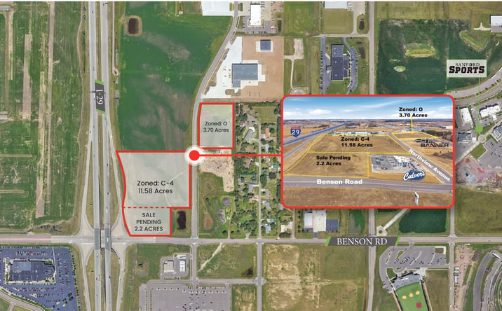 Pictures of Land property located at 3883 N Northview Ave, Sioux Falls, SD 57107 for sales - image #1