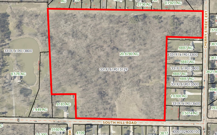 Pictures of Land property located at S Hill Rd, Erie, PA 16509 for sales - image #1