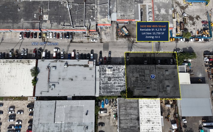 Pictures of Industrial property located at 3630 Northwest 49th Street, Miami, FL 33142 for sales - image #1
