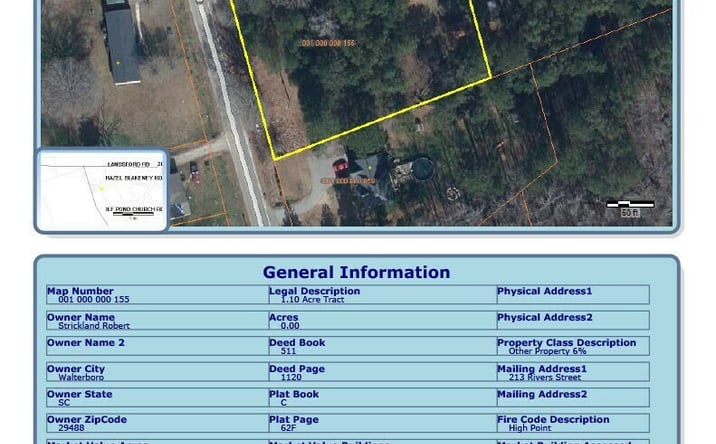 Pictures of Land property located at Austin Road, Pageland, SC 29728 for sales - image #1