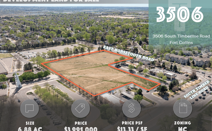 Pictures of Land property located at 3506 S Timberline Rd, Fort Collins, CO 80525 for sales - image #1