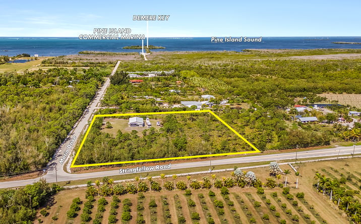 Pictures of Land property located at 9101 Stringfellow Road, St James City, FL 33956 for sales - image #1