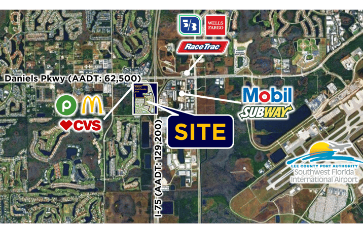 Pictures of Multifamily, Land property located at Daniels & I-75 Interchange, Fort Myers, FL 33912 for sales - image #1