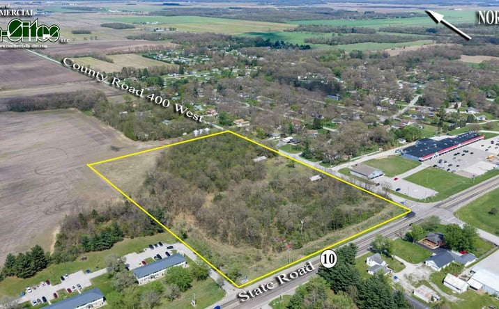 Pictures of Land property located at State Road 10/County Road 400 West, Wheatfield, IN 46392 for sales - image #1