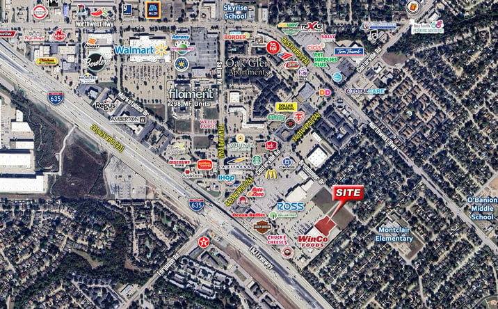 Pictures of Retail, Land property located at 1122 W Centerville Road, Garland, TX 75041 for sales - image #1