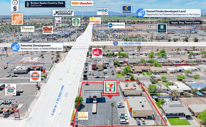Pictures of Retail property located at 2050 S 4th Street, El Centro, CA 92243 for sales - image #1