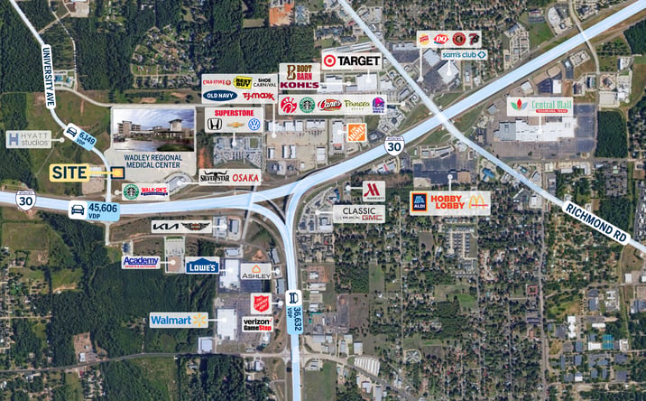 Pictures of Land property located at 2298 University Ave, Texarkana, TX 52001 for sales - image #1